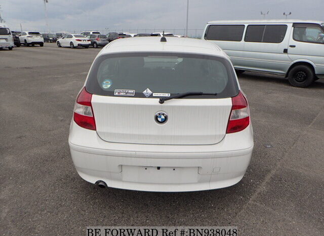 Import BMW 1 Series 2006 full