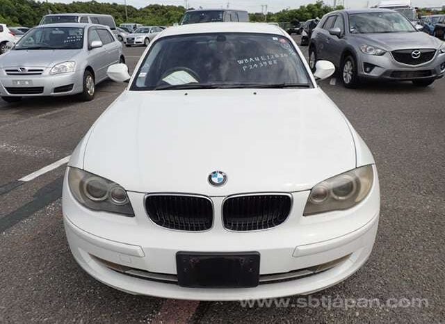 Import BMW 1 Series 2010 full