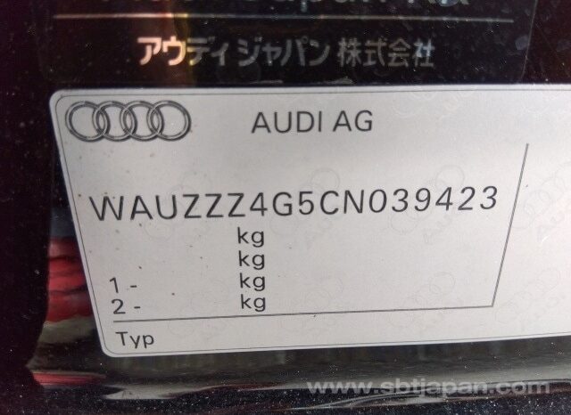 Import Audi A8 2011 full