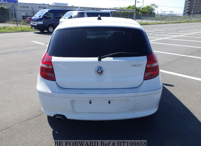 Import BMW 1 Series 2008 full