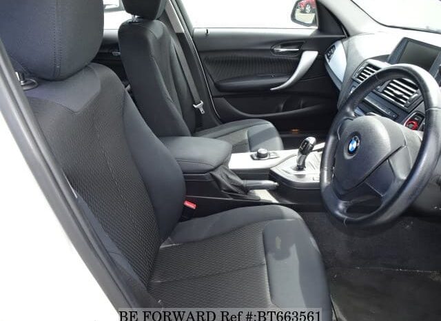 Import BMW 1 Series 2012 full