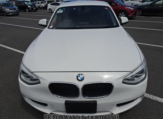 Import BMW 1 Series 2012 full